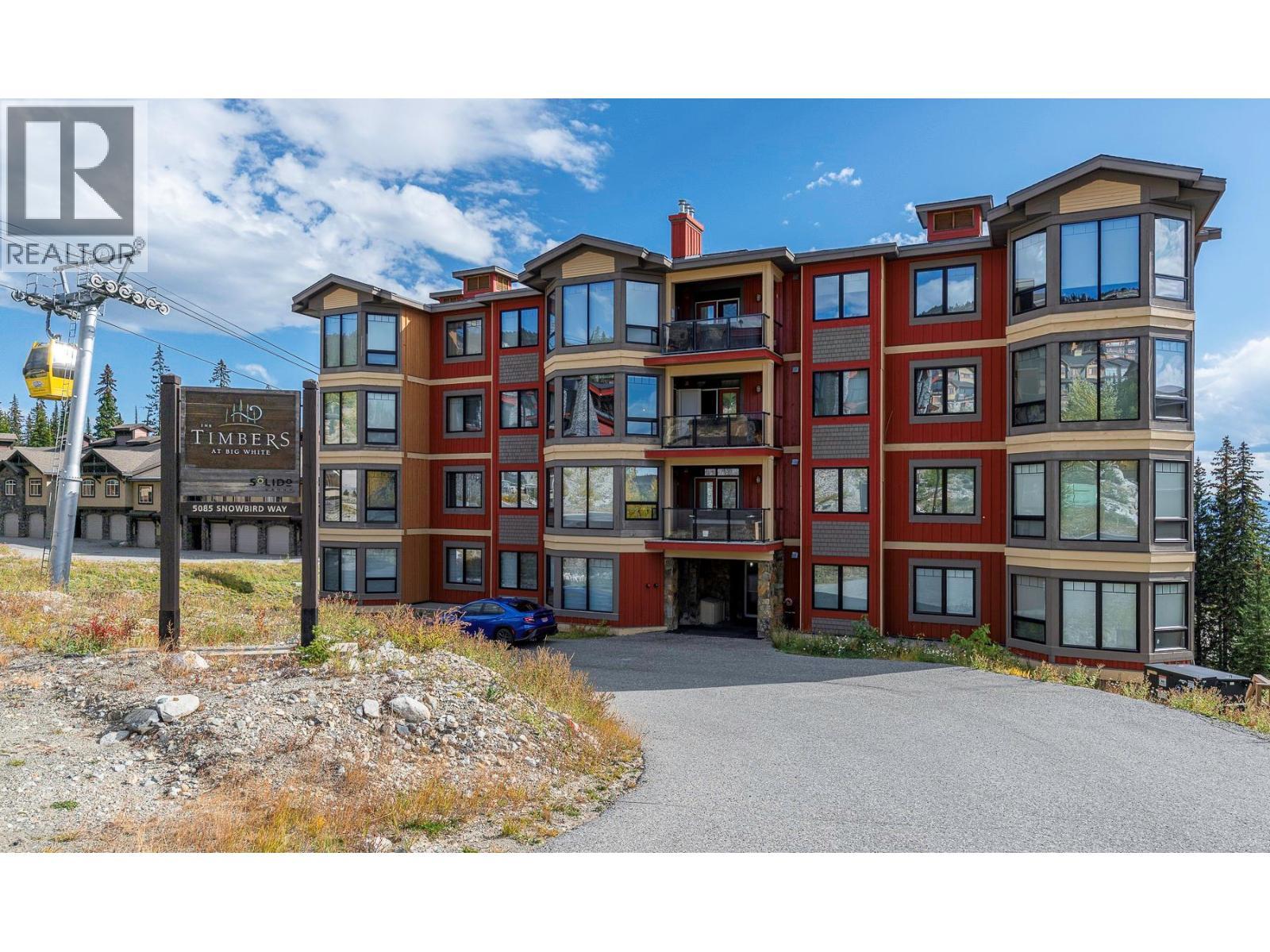 5085 Snowbird Way Unit# 103, Big White, BC - Outdoor With Facade