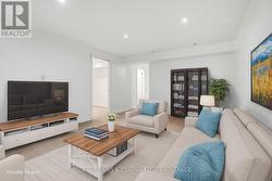 Rec room virtually staged -