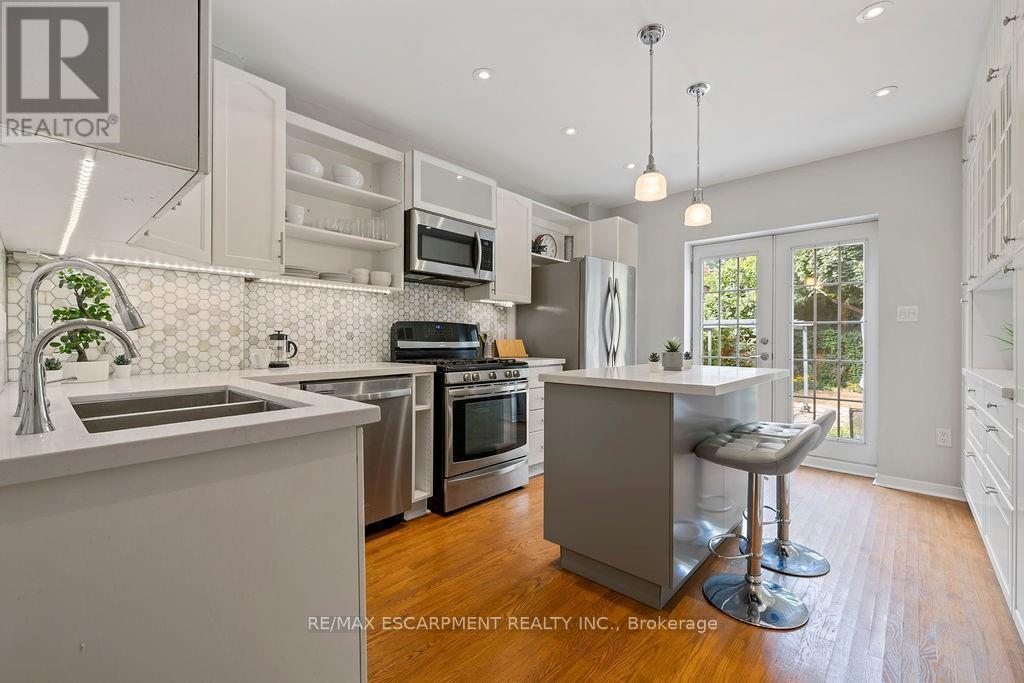 406 Margueretta Street, Toronto, ON - Indoor Photo Showing Kitchen With Stainless Steel Kitchen With Double Sink With Upgraded Kitchen