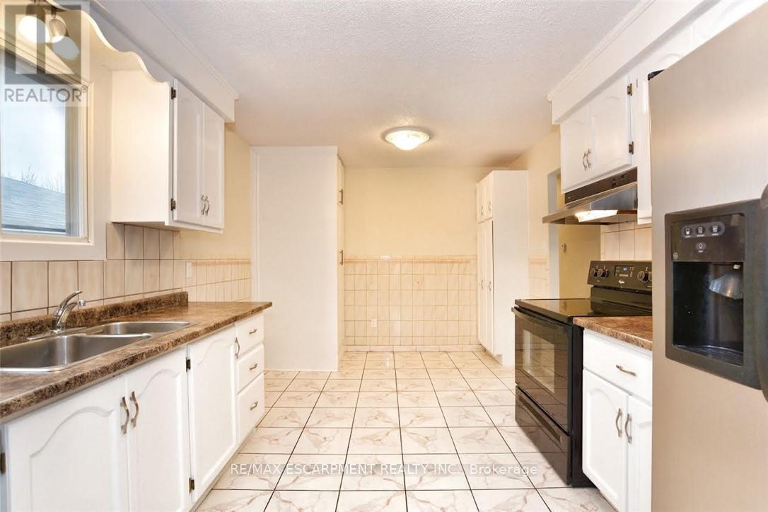 1 - 45 Edwina Place, Hamilton, ON - Indoor Photo Showing Kitchen With Double Sink