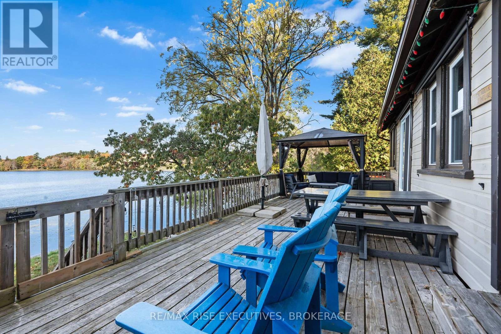 465K Lyndhurst Road, Leeds And The Thousand Islands, ON - Outdoor With Body Of Water With Deck Patio Veranda