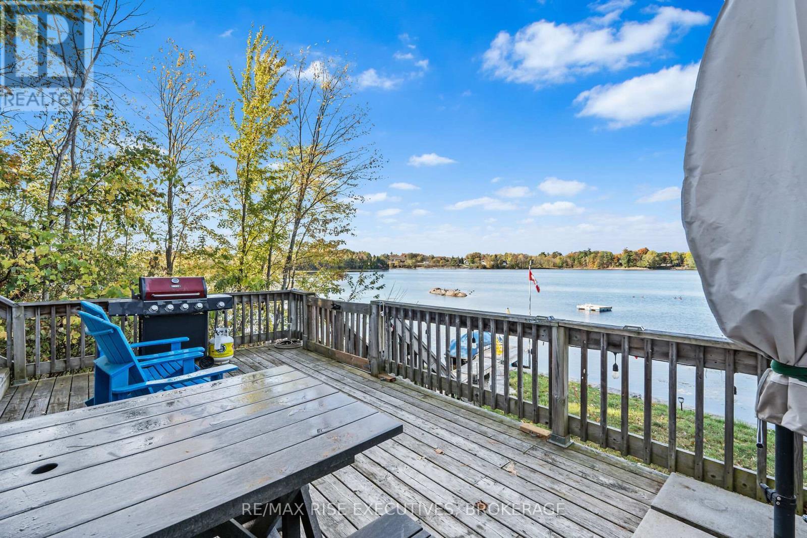 465K Lyndhurst Road, Leeds And The Thousand Islands, ON - Outdoor With Body Of Water With Deck Patio Veranda