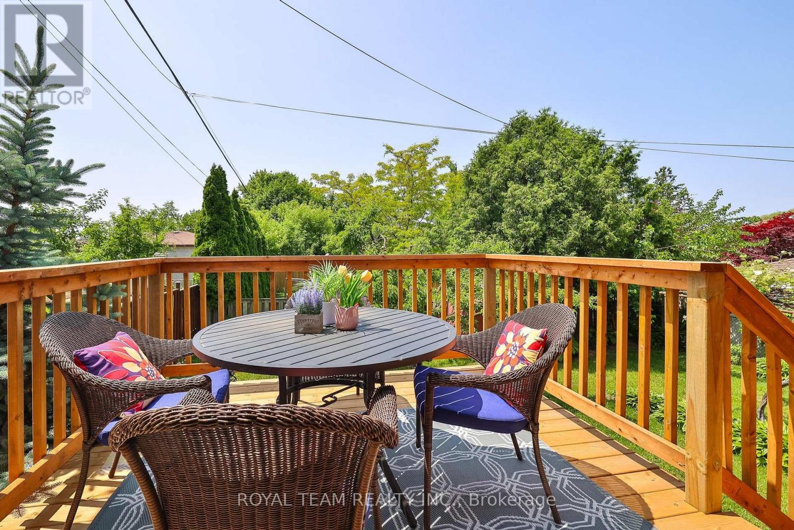 6 Crioline Road, Toronto, ON - Outdoor With Deck Patio Veranda With Exterior