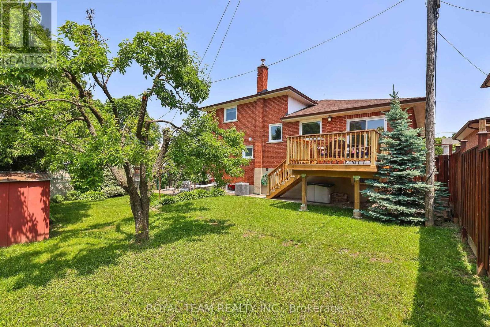 6 Crioline Road, Toronto, ON - Outdoor With Deck Patio Veranda
