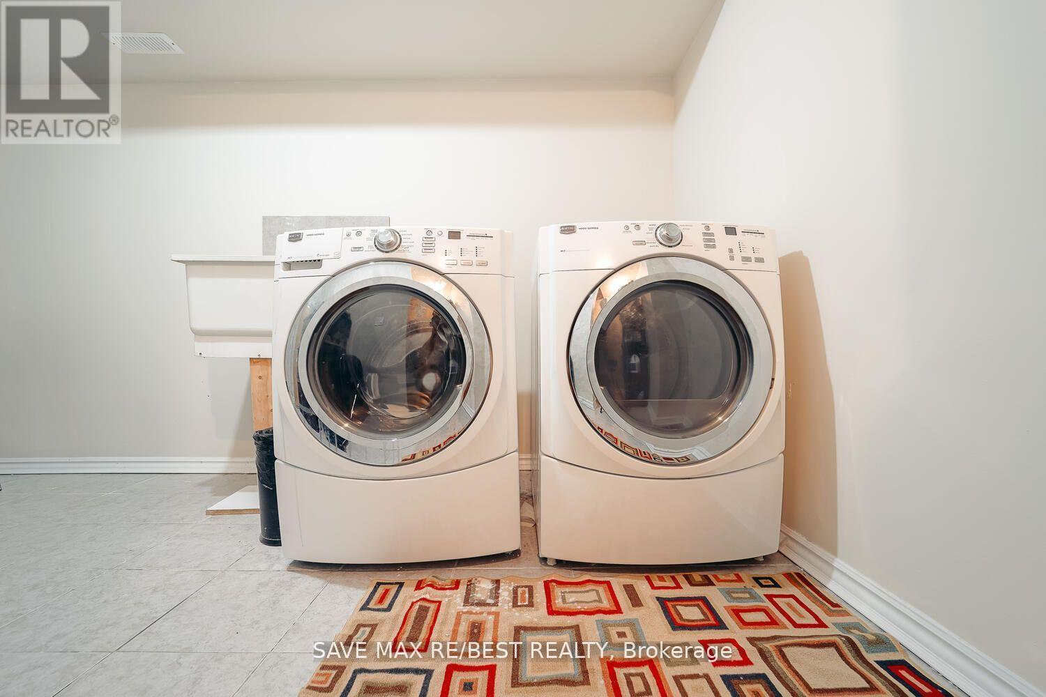 Bsmt - 22 Birch Tree Trail, Brampton, ON - Indoor Photo Showing Laundry Room