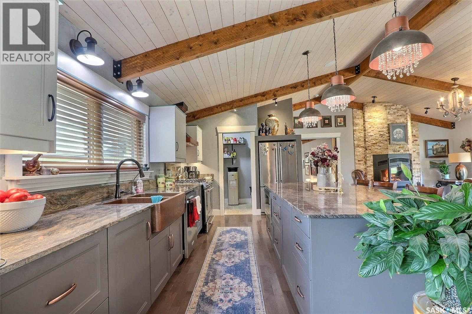 6111 Madden Place, Buckland Rm No. 491, SK - Indoor Photo Showing Kitchen With Double Sink