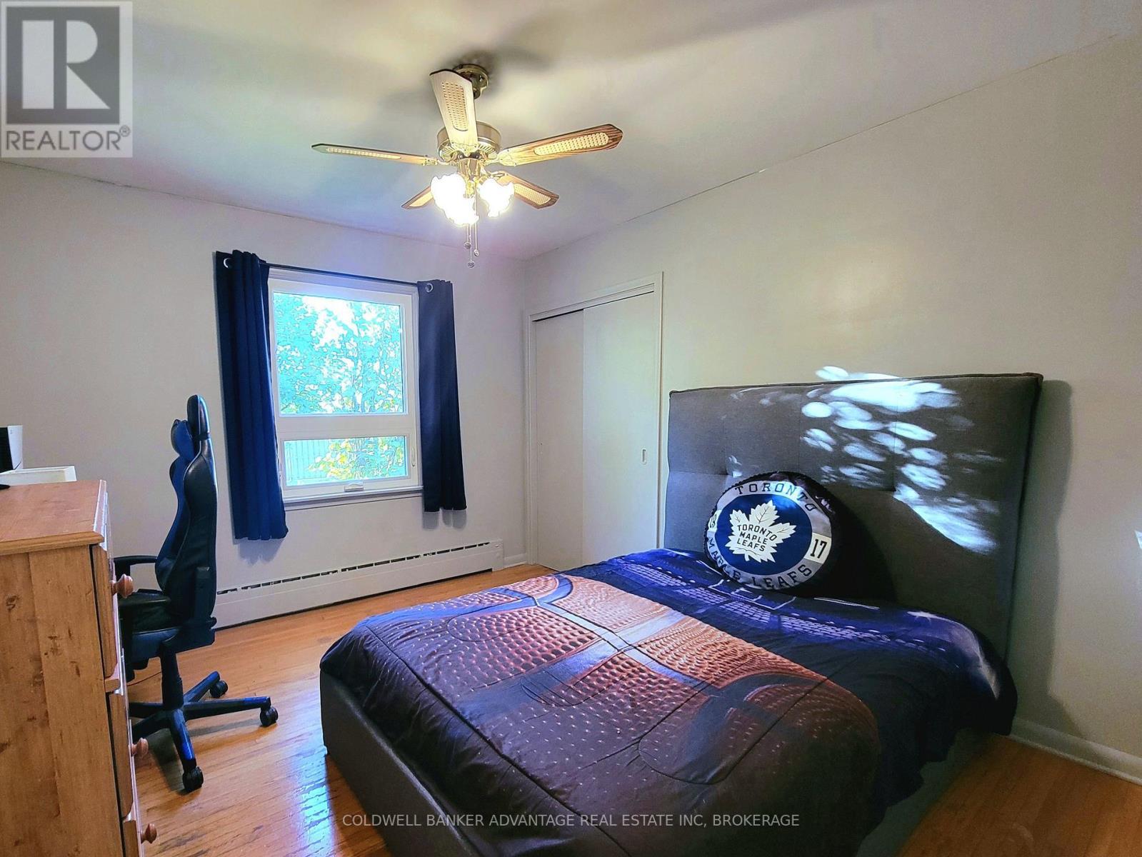 Main Floor Secondary Bedroom Backyard Window View - 280 Clarke Street, Port Colborne (Killaly East), ON - Indoor Photo Showing Bedroom