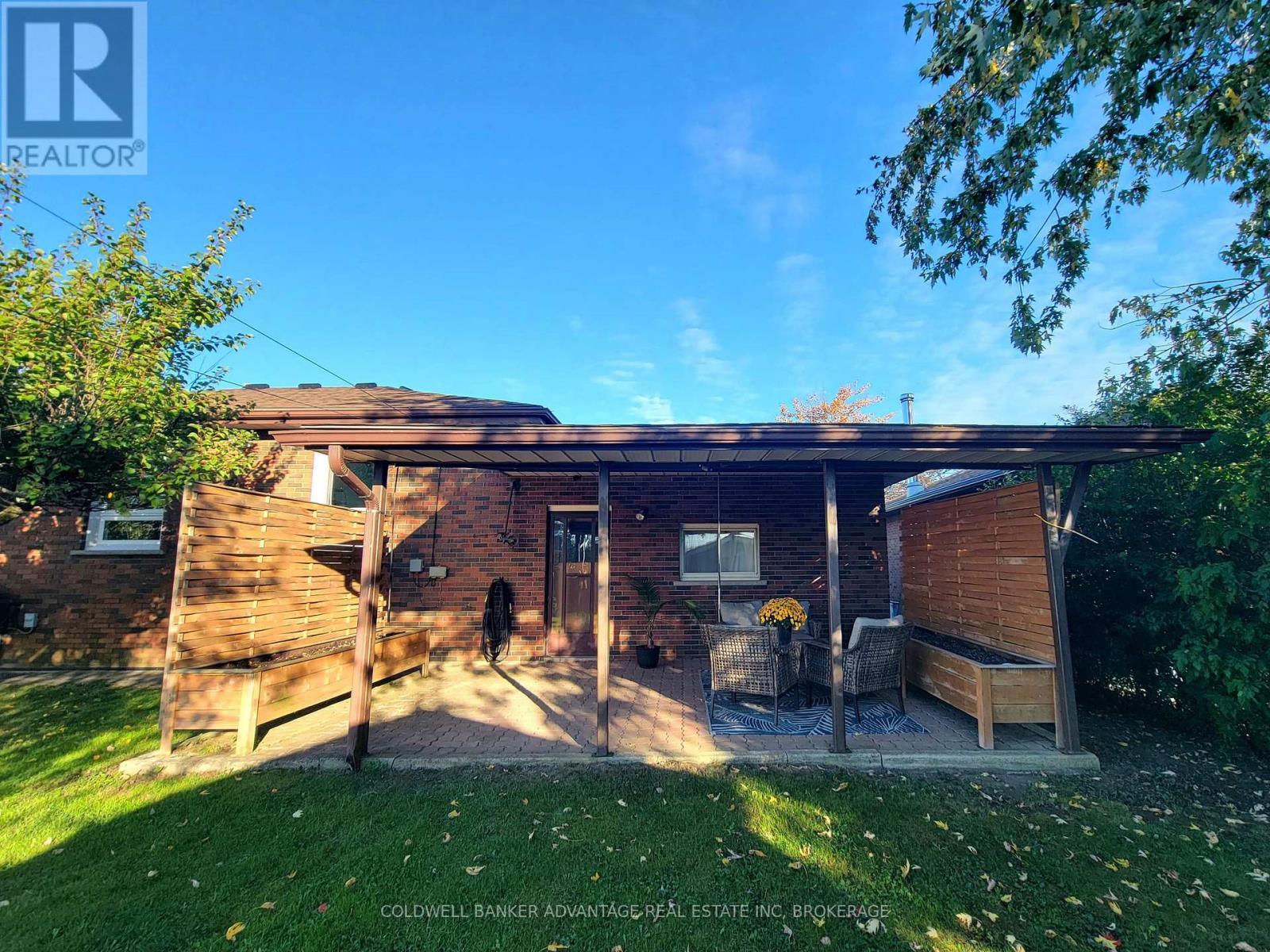 Backyard View Of Covered Patio - 280 Clarke Street, Port Colborne (Killaly East), ON - Outdoor