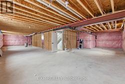 Full, unfinished basement -