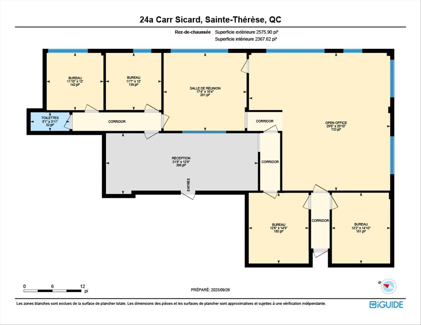 Plan (croquis) - 1-24 Carré Sicard, Sainte-Thérèse, QC - Other
