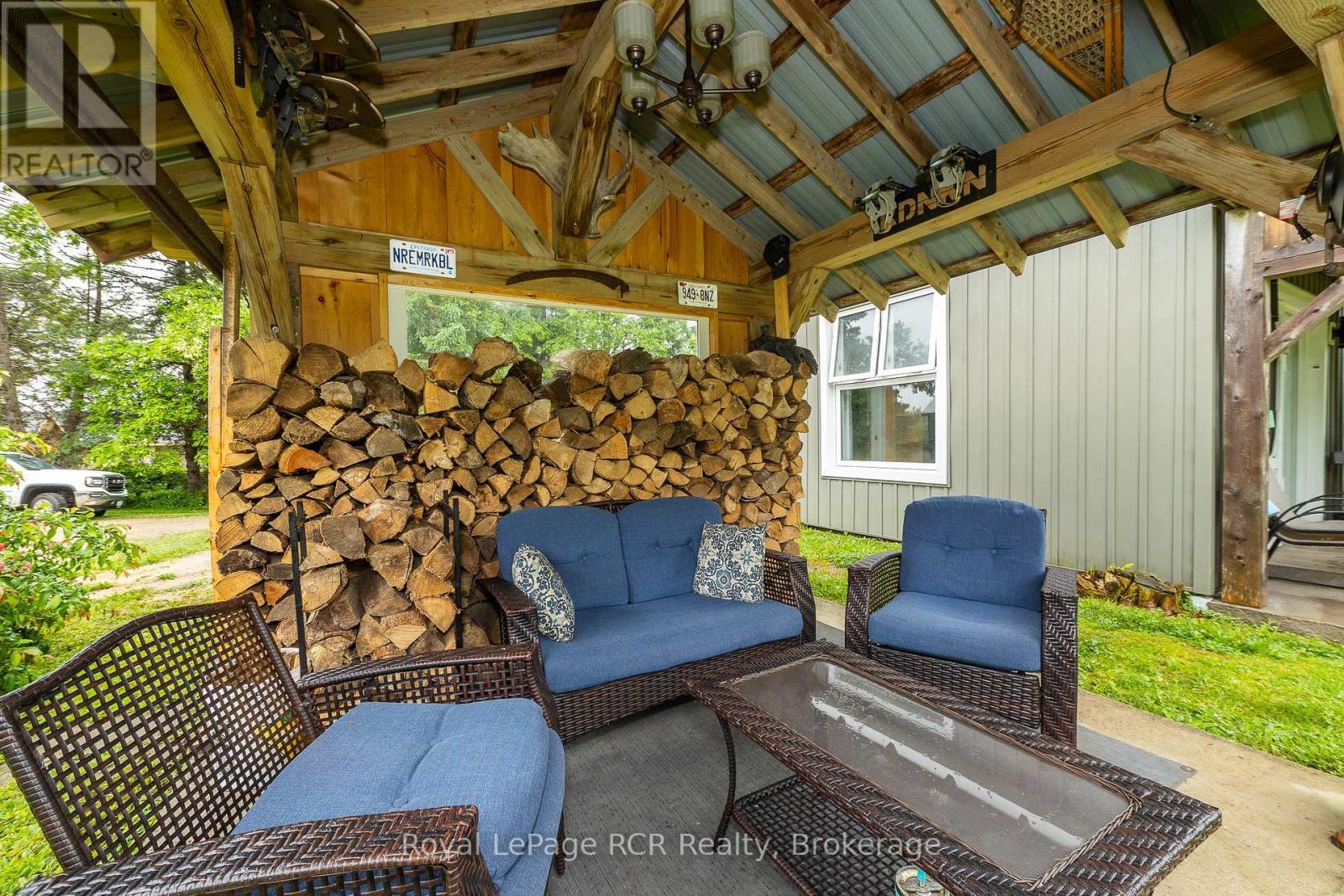 773760 Highway 10, Grey Highlands, ON - Outdoor With Deck Patio Veranda With Exterior