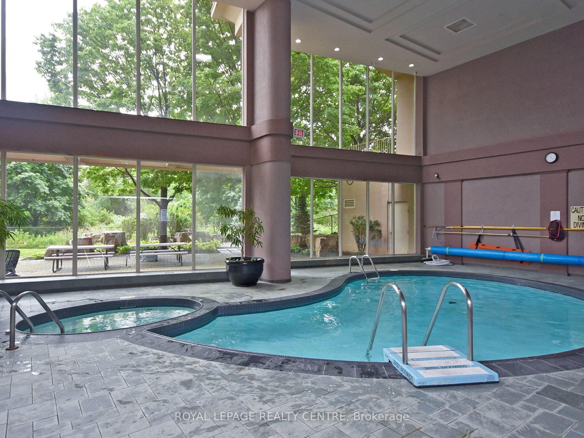 601-50 Eglinton Avenue W, Mississauga, ON - Indoor Photo Showing Other Room With In Ground Pool