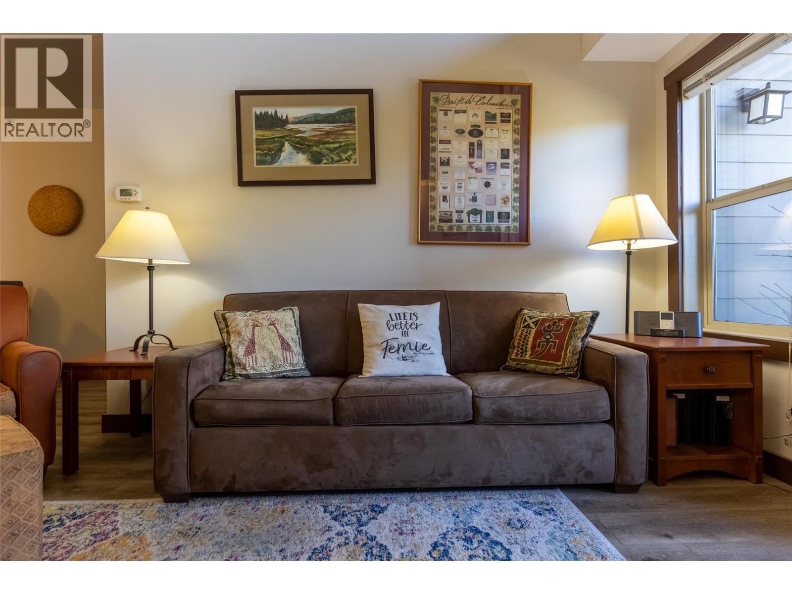 1500 Mcdonald Avenue Unit# 416, Fernie, BC - Indoor Photo Showing Living Room