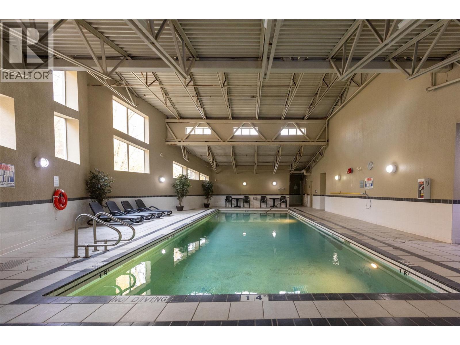 1500 Mcdonald Avenue Unit# 416, Fernie, BC - Indoor Photo Showing Other Room With In Ground Pool