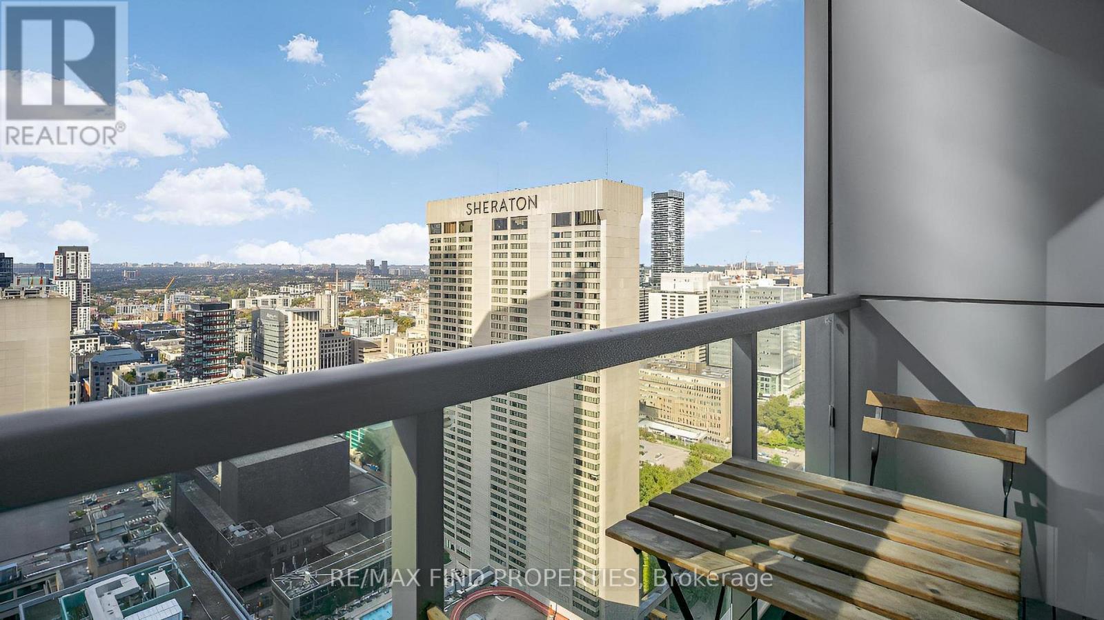 3814 - 70 Temperance Street, Toronto, ON - Outdoor With Balcony With View