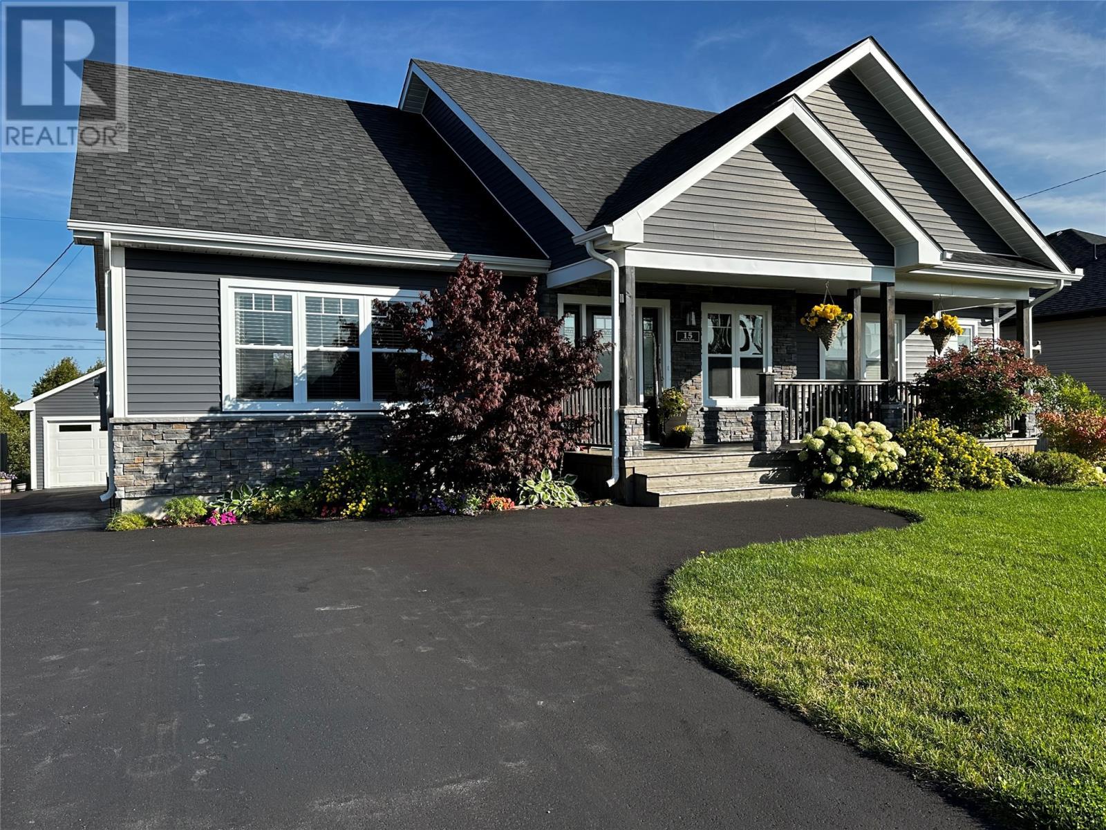 15 Ivany'S Road, Grand Falls-Windsor, NL - Outdoor With Deck Patio Veranda