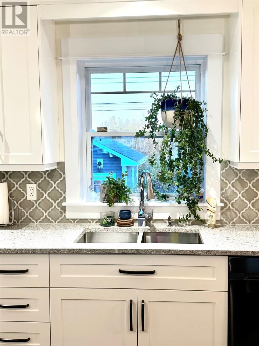 15 Ivany'S Road, Grand Falls-Windsor, NL - Indoor Photo Showing Kitchen With Double Sink