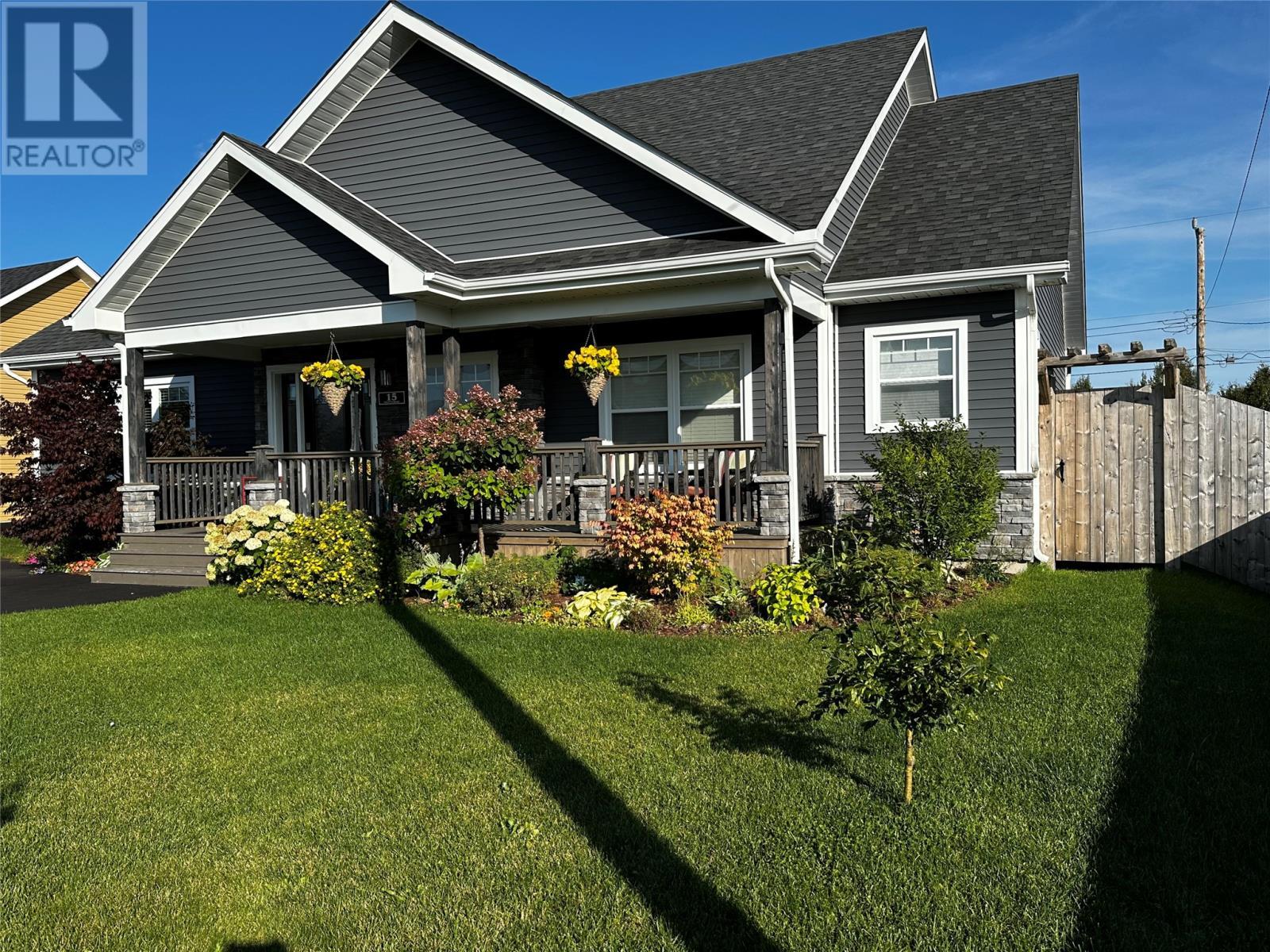 15 Ivany'S Road, Grand Falls-Windsor, NL - Outdoor With Deck Patio Veranda