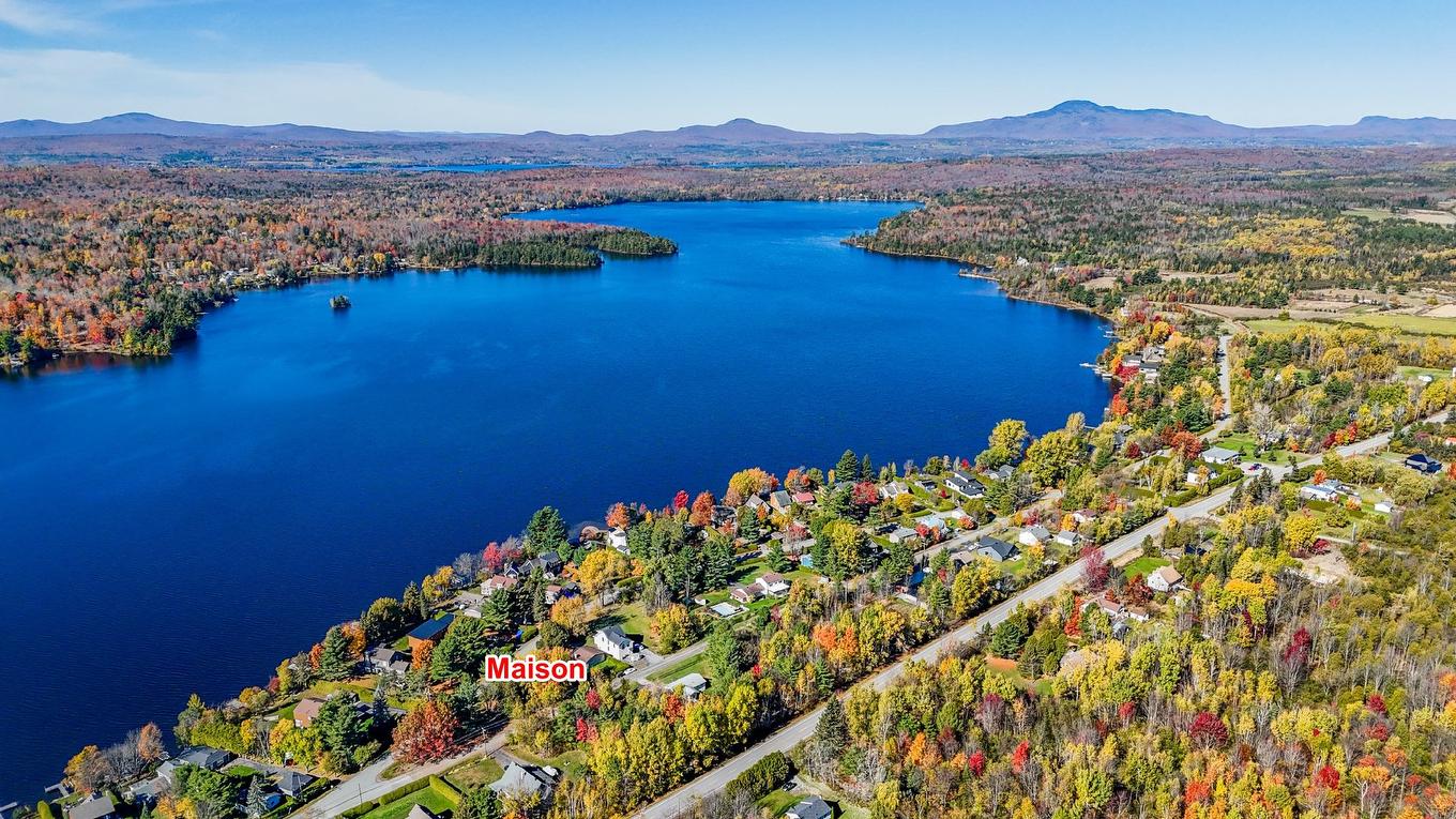 Overall view - 1242 Rue Des Tourterelles, Magog, QC - Outdoor With Body Of Water With View