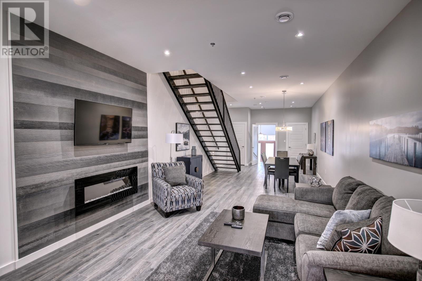 38 Brine Street, St. John'S, NL - Indoor Photo Showing Living Room With Fireplace