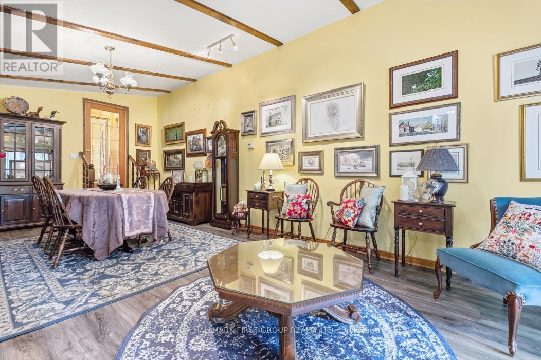Large Dining Room for Family Gatherings - 74 Cottage Lane, Tweed (Elzevir (Twp)), ON - Indoor Photo Showing Living Room