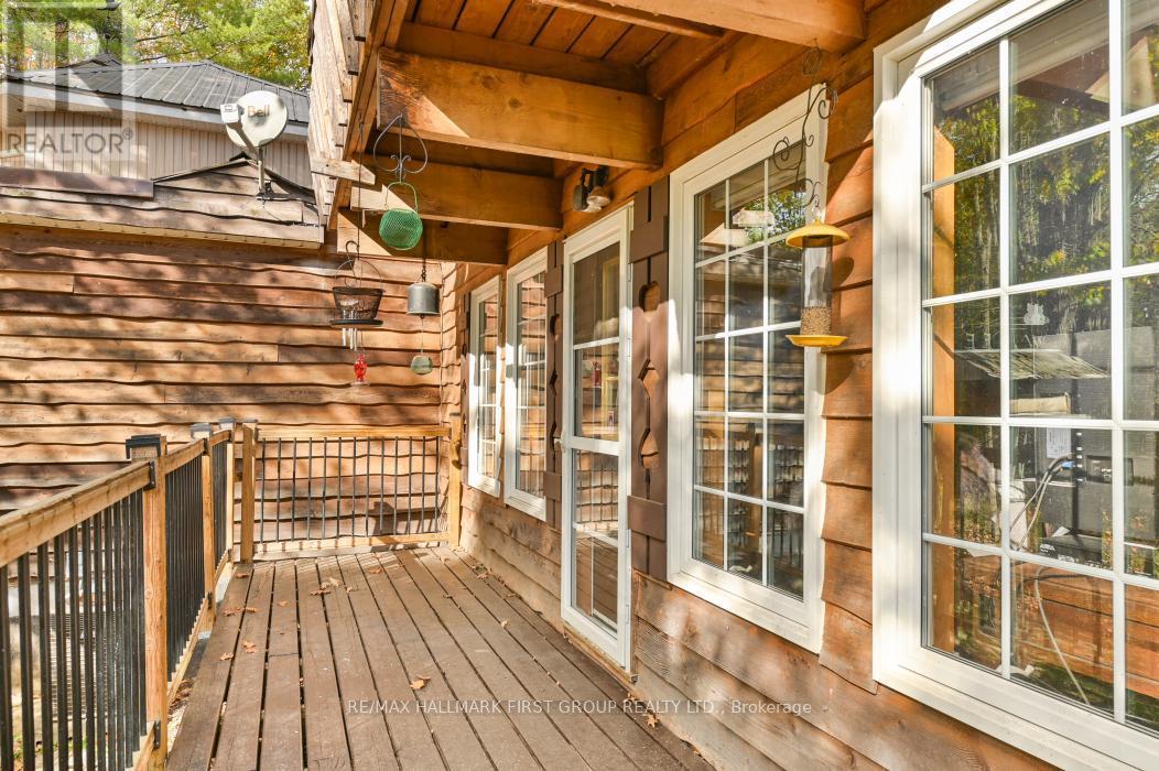 Porch Off Living Area - 74 Cottage Lane, Tweed (Elzevir (Twp)), ON - Outdoor With Deck Patio Veranda With Exterior