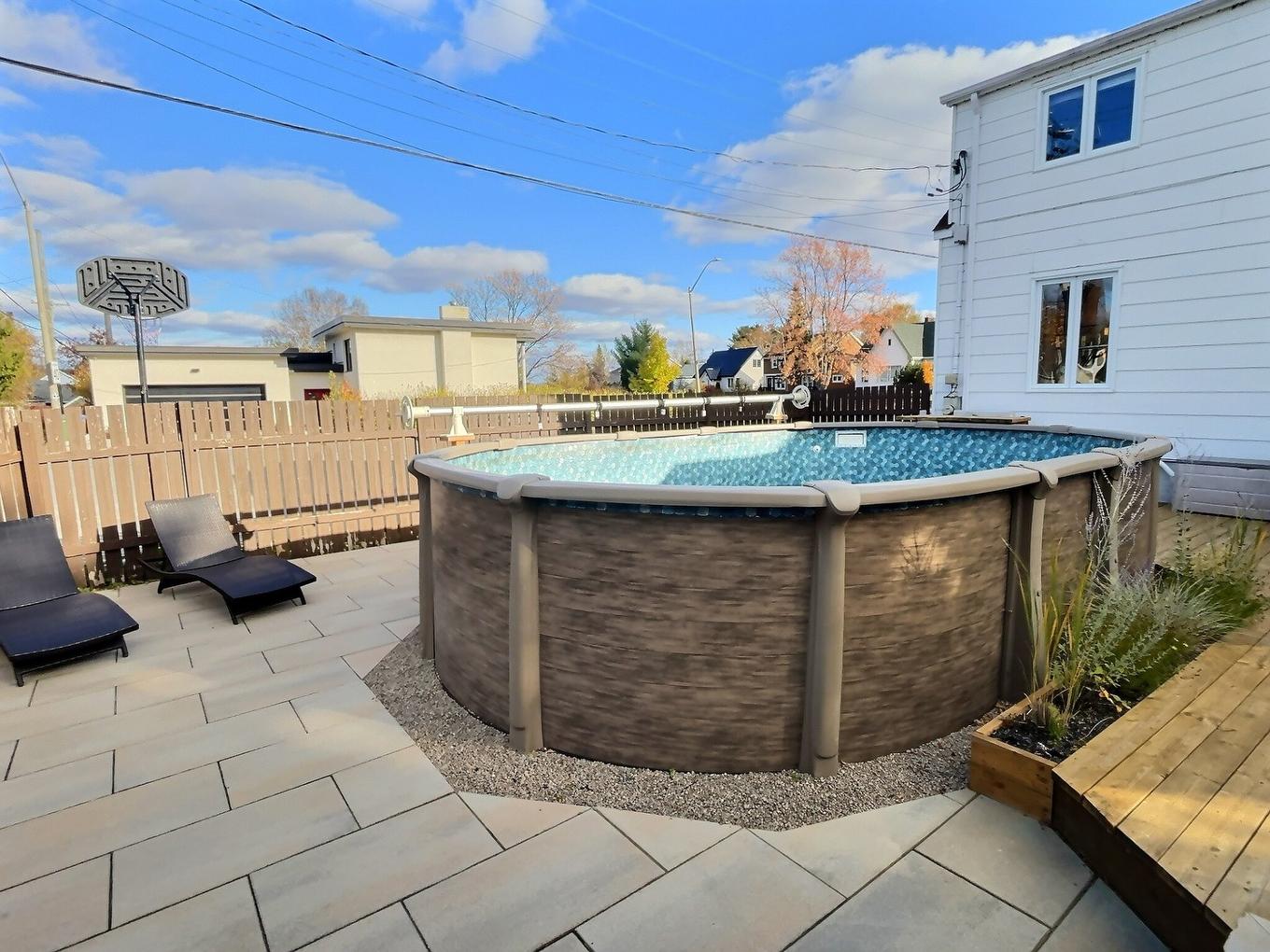 Pool - 507 Av. Murdoch, Rouyn-Noranda, QC - Outdoor With Above Ground Pool With Exterior