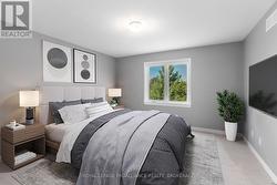 Virtually Staged 4th Bedroom -