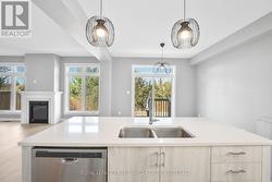 Open Concept Living with Natural Gas Fireplace -