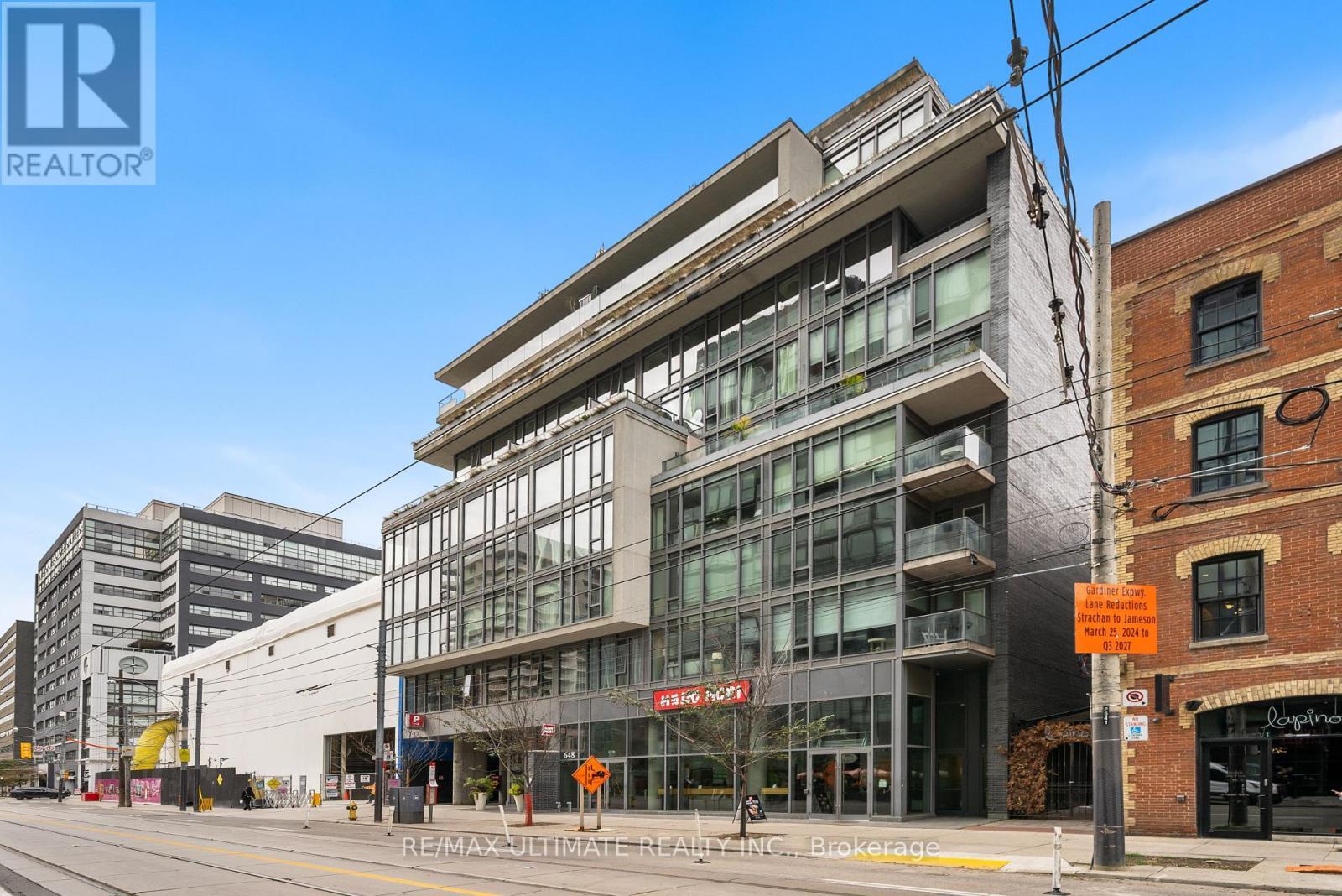 Six50 King Building - 315 - 650 King Street W, Toronto, ON - Outdoor With Balcony