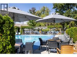 Private community pool -