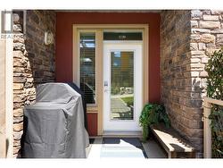 private access door from courtyard -