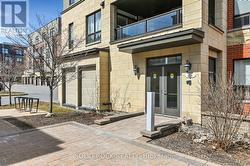 Front door the building. -