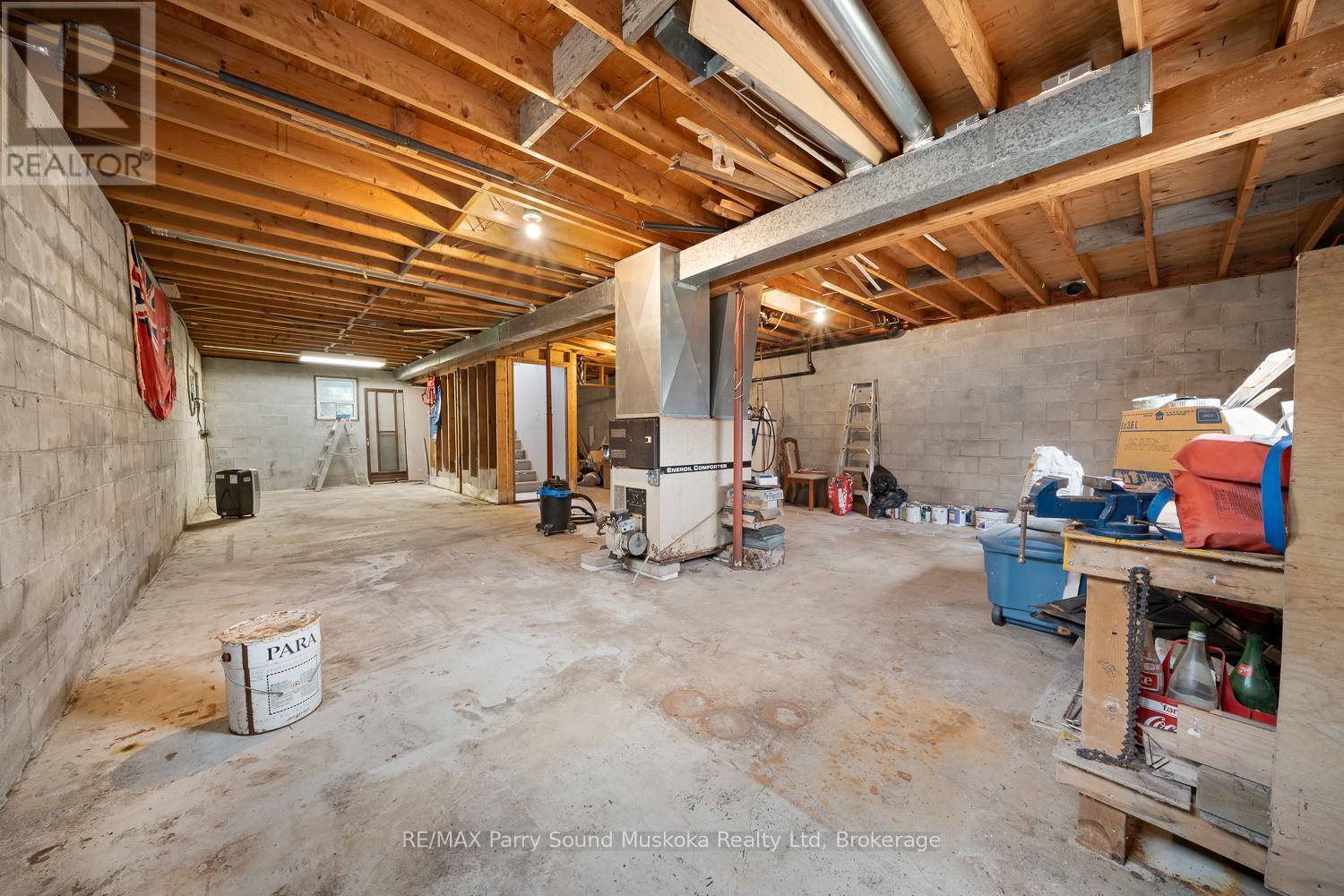 591 Skerryvore Community Road, The Archipelago (Archipelago North), ON - Indoor Photo Showing Basement
