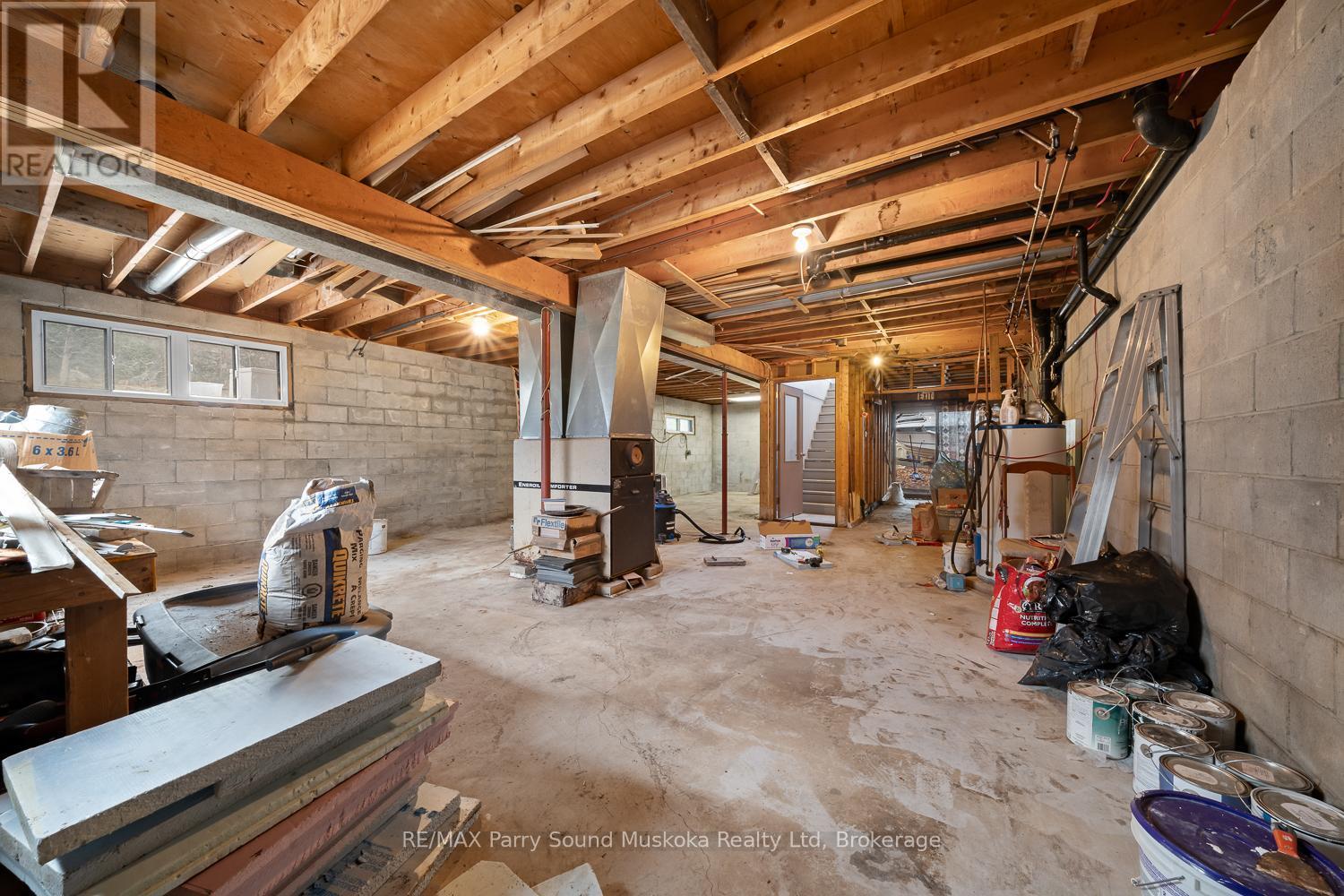 591 Skerryvore Community Road, The Archipelago (Archipelago North), ON - Indoor Photo Showing Basement