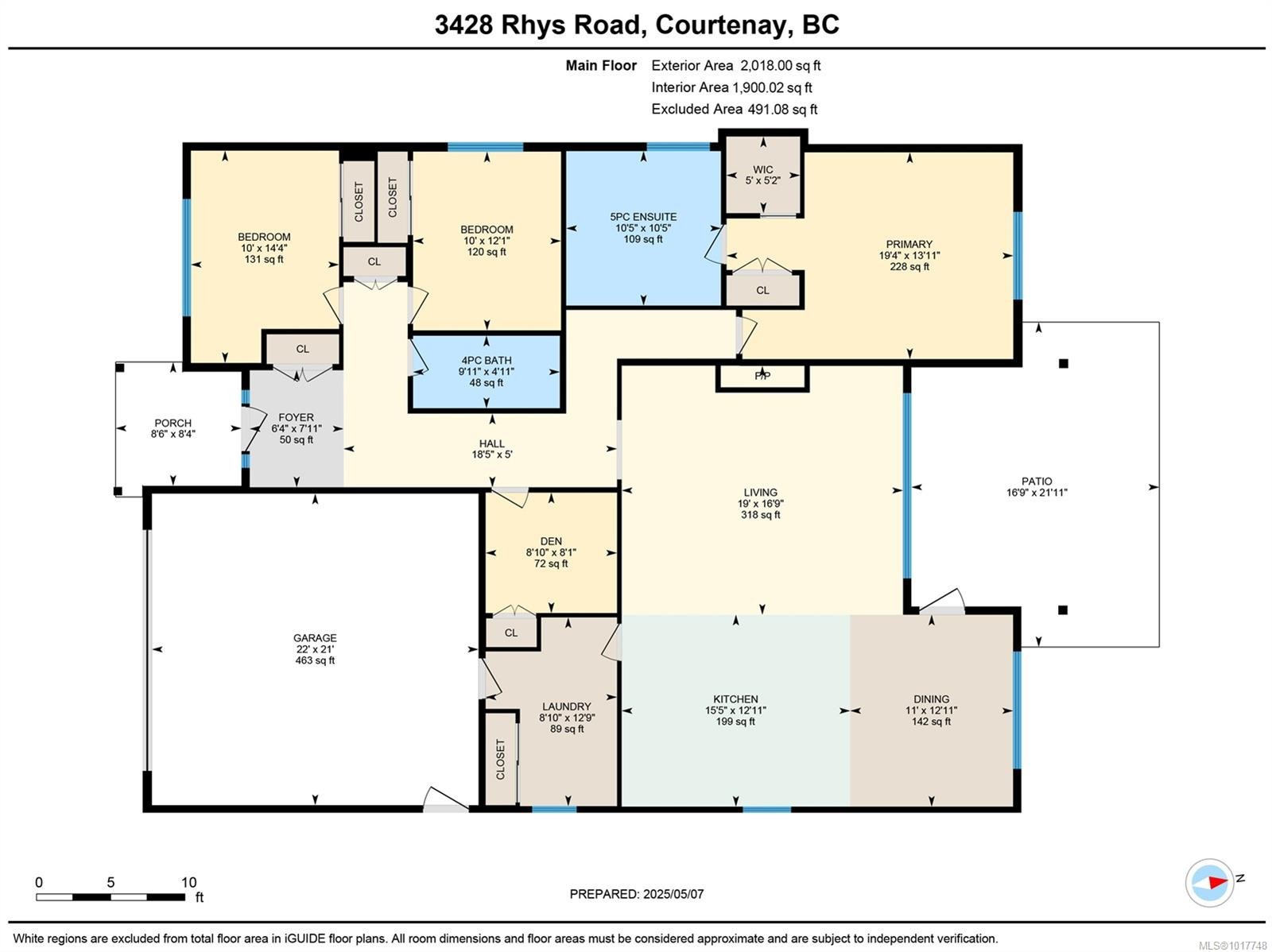 3428 Rhys Rd, Courtenay, BC