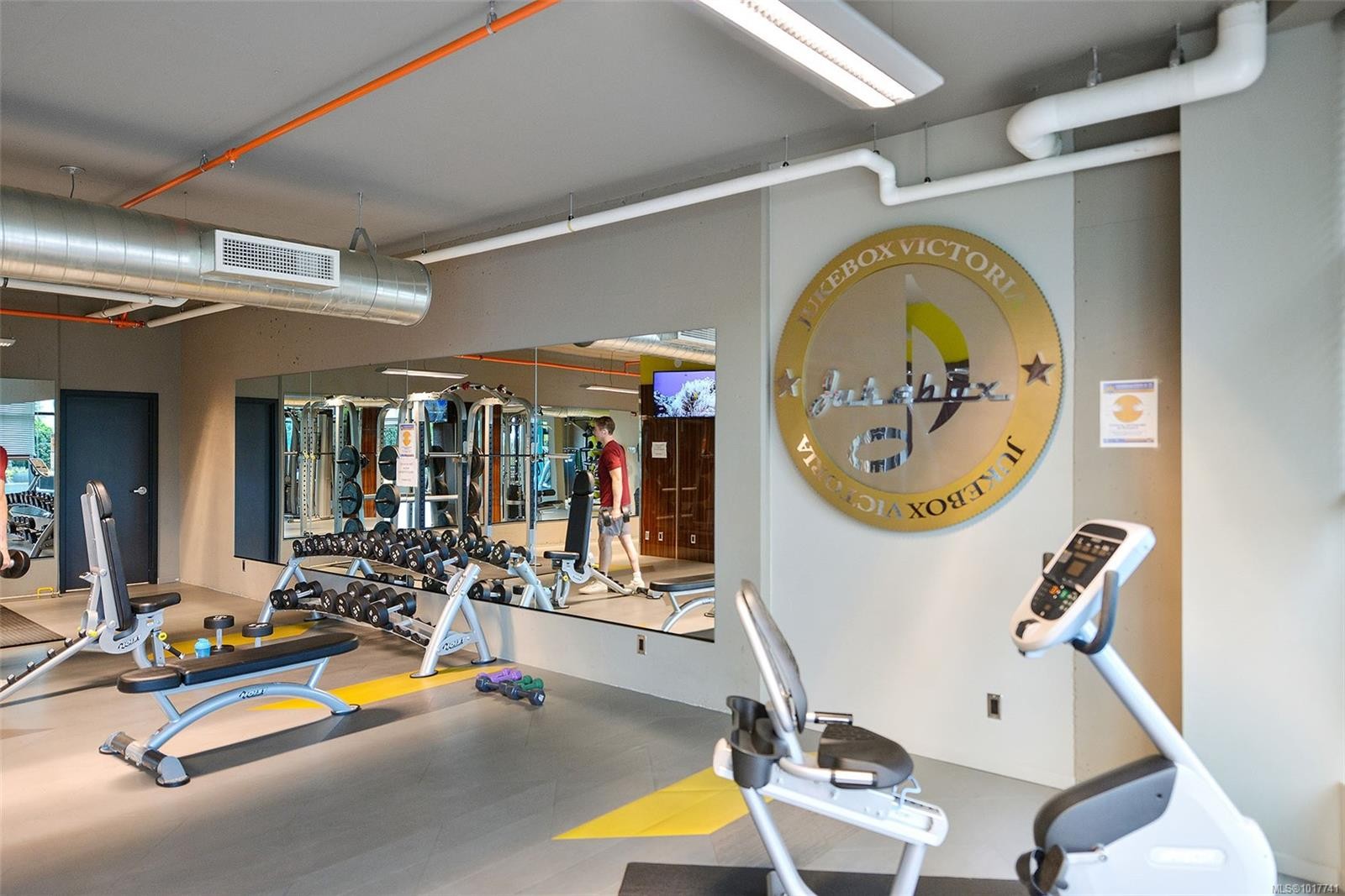 434-1029 View St, Victoria, BC - Indoor Photo Showing Gym Room