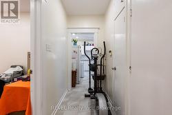 The first bedroom is just off to the left. -