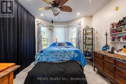 Very spacious second bedroom off the kitchen. -