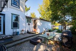 This is the entrance to the back main floor unit. -