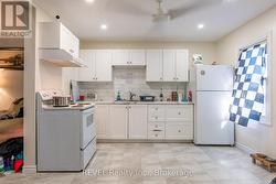 Plenty of room to add a moveable island. -