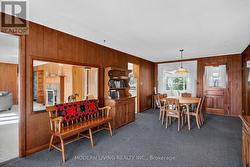Dining Room Looking To Back Sunroom -
