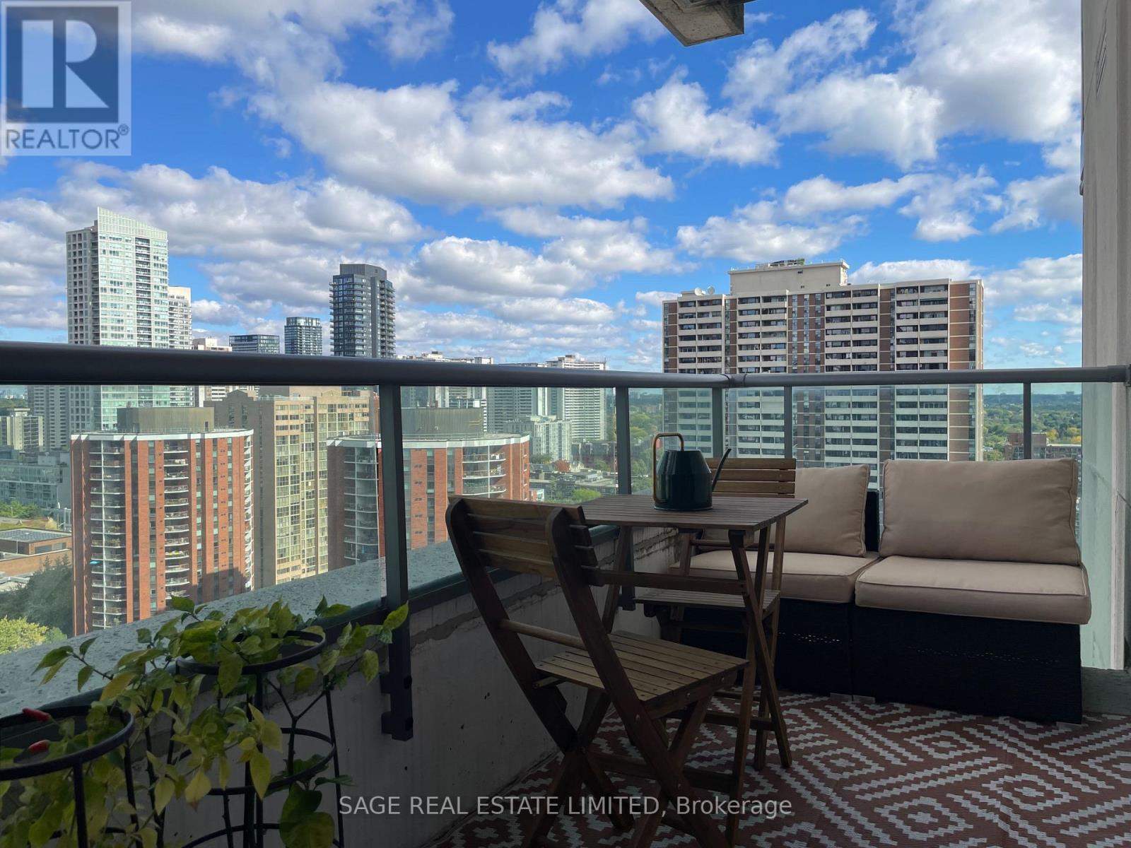2107 - 281 Mutual Street, Toronto, ON - Outdoor With Balcony With View