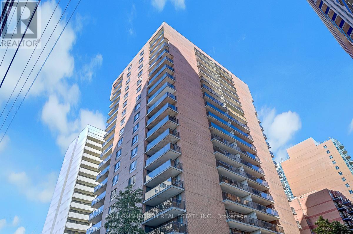 1703-475 Laurier Avenue - 1703 - 475 Laurier Avenue W, Ottawa, ON - Outdoor With Balcony With Facade