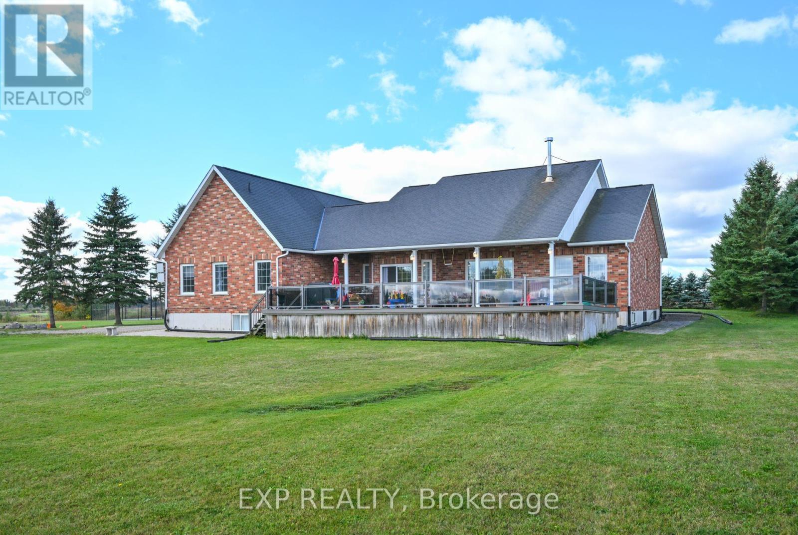 434499 4Th Line, Amaranth, ON - Outdoor With Deck Patio Veranda