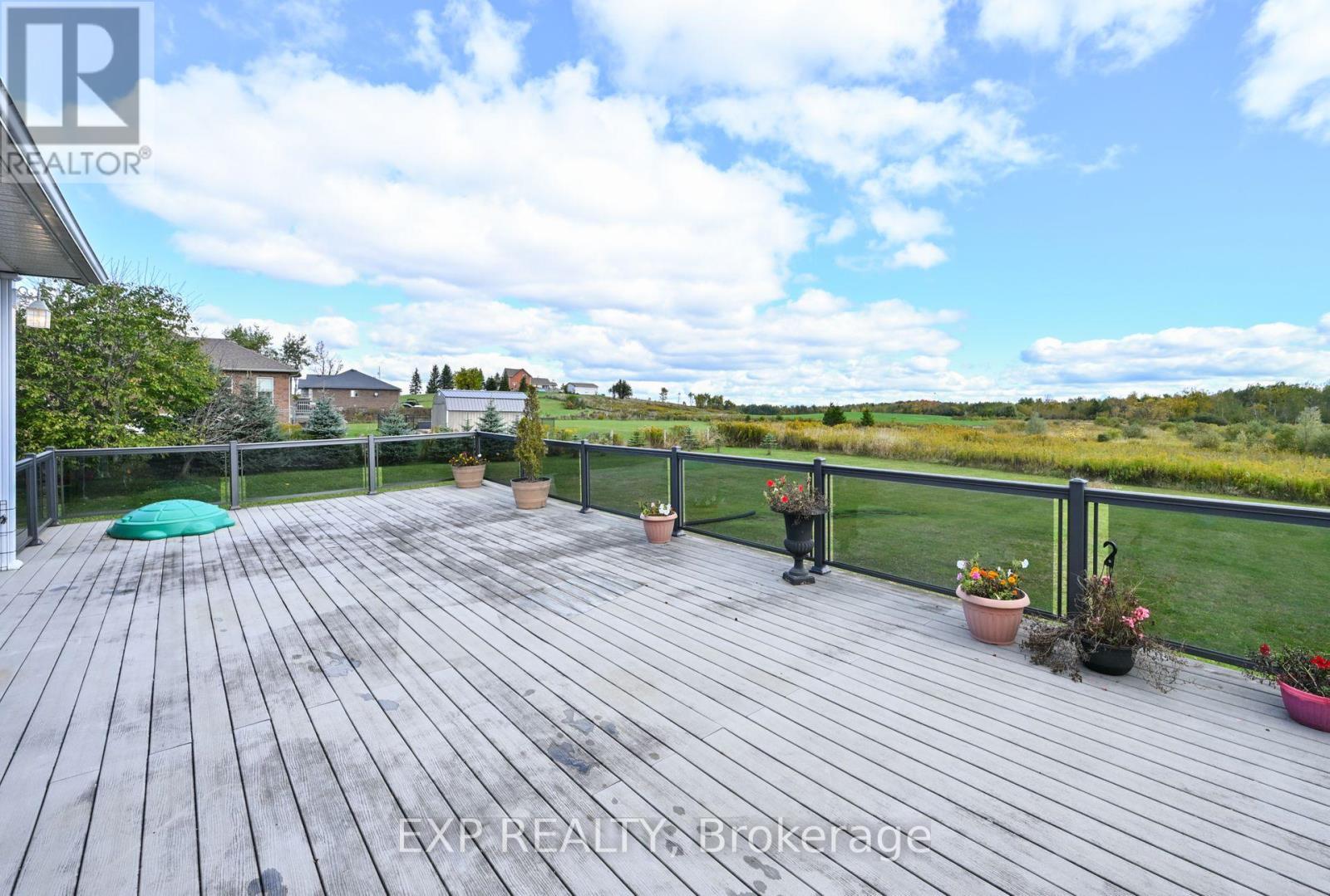 434499 4Th Line, Amaranth, ON - Outdoor With Deck Patio Veranda With View