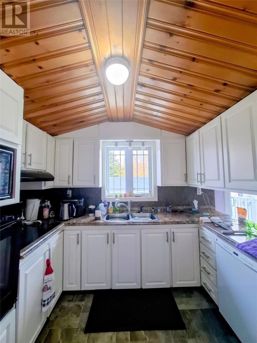 7 Cloud Drive, Roddickton, NL - Indoor Photo Showing Kitchen With Double Sink