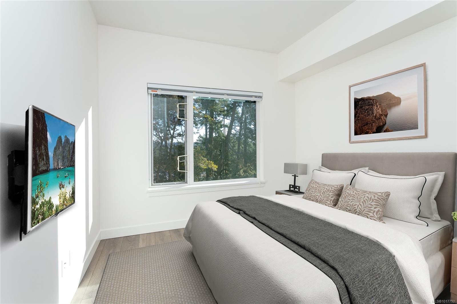 201-290 Wilfert Rd, View Royal, BC - Indoor Photo Showing Bedroom