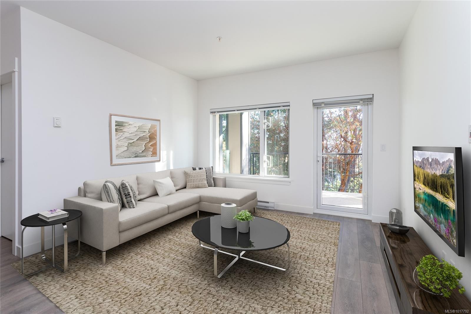 201-290 Wilfert Rd, View Royal, BC - Indoor Photo Showing Living Room