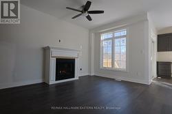 Walk out to deck from kitchen, right -